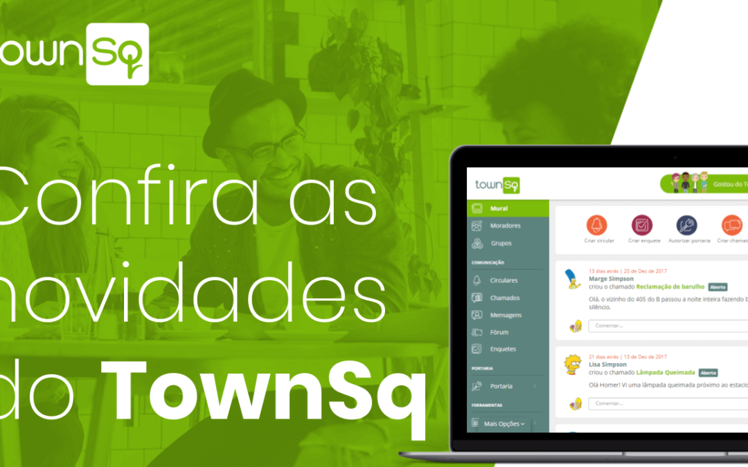 Novidades no TownSq: Fevereiro de 2018